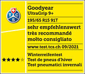 Goodyear ULTRA GRIP 9+ 205 / 55 R16 91H