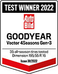 Goodyear VECTOR 4SEASONS GEN-3 205 / 55 R16 91V